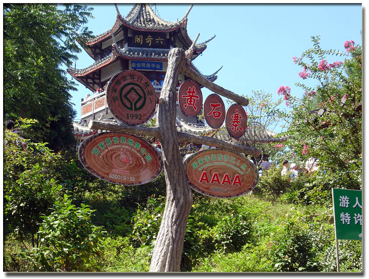 游不上黃石寨枉到張家界景區